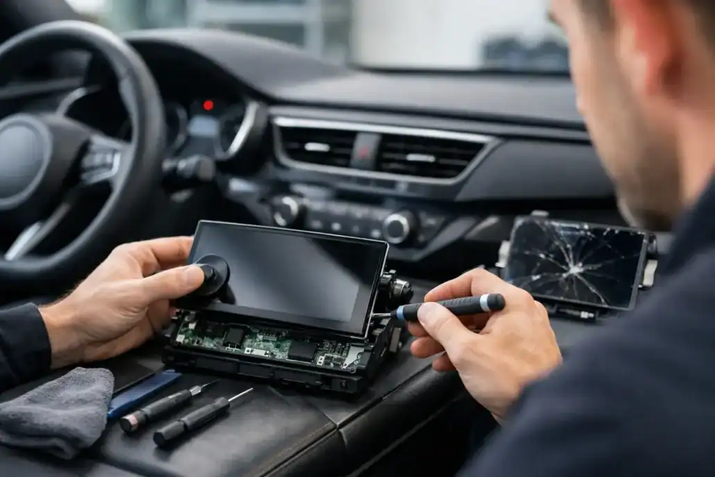 Display Reparatur Auto - lohnt sich das?