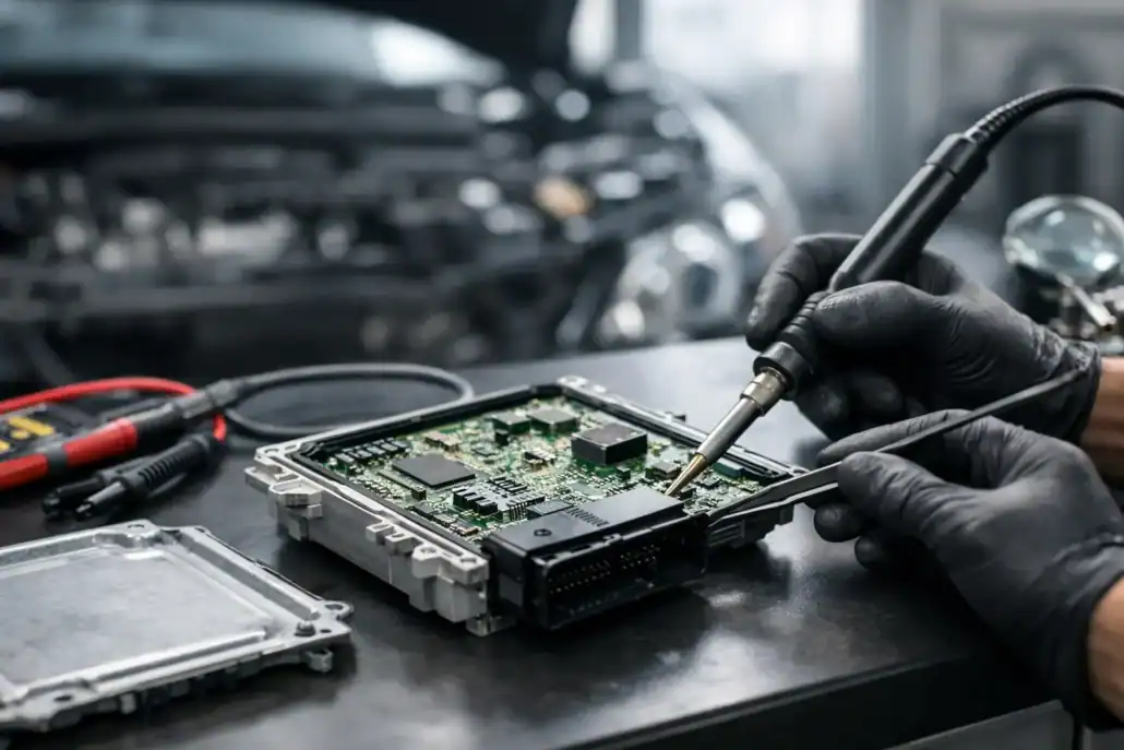 Motor Steuergerät Reparatur statt Austausch