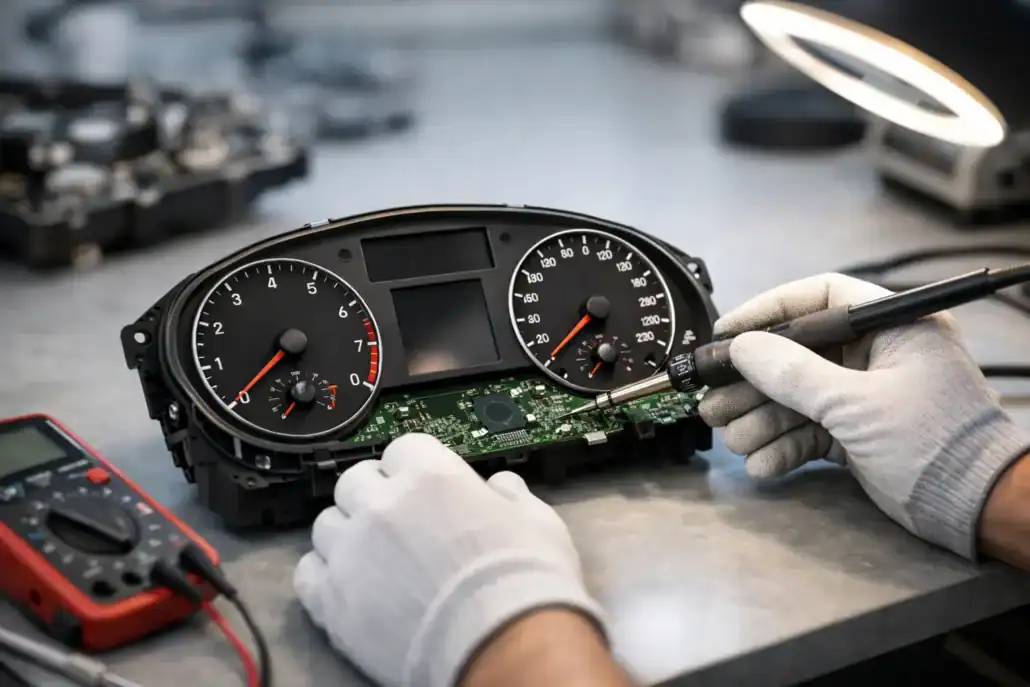 Kombi Instrument Reparatur statt Austausch