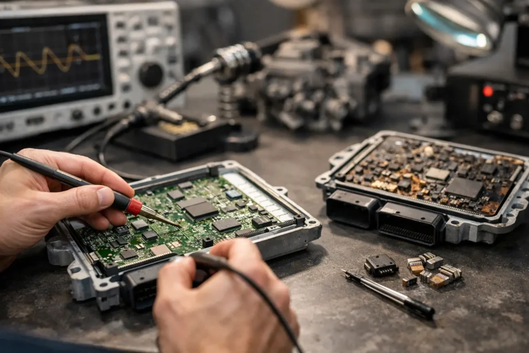 Steuergerät-Reparatur: Vorteile und Nachteile